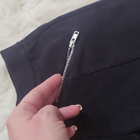 GYMBOREE Girl's black pants with zipper front pockets size 7 - Picture 3 of 6